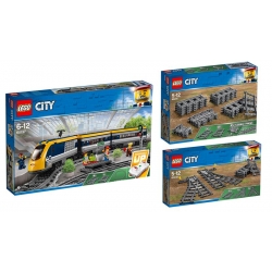 Lego City Pociąg 3w1 SuperPack 60197 + 60205 + 60238